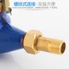 Medidor de Agua Doméstico Rosca Marca Lianyungang Langhua Casa de Alquiler Agua de Grifo Mecánico Digital Rotor Sello Líquido Húmedo Medidor de Agua