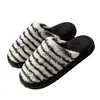 Pantuflas de algodón para mujer, de suela gruesa, antideslizantes, para uso en interiores, cálidas y esponjosas, adecuadas para otoño e invierno, también disponibles para parejas y hombres