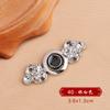 Metal Fivela Estilo Chinês Novo Casaco Suéter Roupas Hanfu Infantil Botões Decorativos