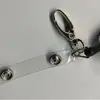 Ovalado exterior color sólido hebilla fácil de tirar hebilla telescópica fácil de tirar soporte de cable hebilla de identificación dispositivo anti-pérdida