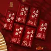 Envelopes Vermelhos de Ano Novo de 2026 Ano do Cavalo, Novo Estilo High-End Papel Rígido Fosco Papel Perolado Envelopes Vermelhos de Ano Novo de Mil Yuan