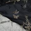 Nuevo estilo chino, seda dorada, estilo nacional, imitación Song Jin, tela jacquard vintage, abrigo Hanfu, tela teñida con hilo