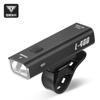 Luz Portátil para Ciclismo Noturno Luz de Bicicleta Luz Profissional para Ciclismo Carregamento USB Lanterna de Luz Forte Equipamento de Farol