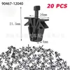 Clip de Fijación para Rejilla Delantera Adecuado para Toyota Rav4 Tacoma 4Runner 9046712040