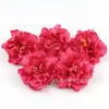 8cm Flor de Peonía Fugui de Simulación Color Otoño Flor para Pasador DIY Flor Sostenedora Flores Danzantes Accesorios Flor Decorativa Flor de Seda