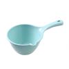 Concha de Água de Plástico Espessado Cozinha Cabo Longo Concha de Água Copo de Xampu para Bebê Crianças Enxágue Banho Atacado