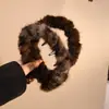 Diadema de Leopardo de Felpa Antideslizante para Otoño e Invierno para Mujeres, Diseño de Corona Alta, Versátil para Uso al Aire Libre, Accesorio para el Cabello de Gama Alta