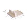 FaSoLa Sitting Cozinha Bancada Rack de armazenamento Spovel Pot Tampa Rack de armazenamento Household Multifunctional Sopa Colher Spovel Pad