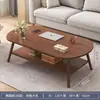 Mesa de Centro para Apartamentos Pequenos, Uso Doméstico, Mesa Pequena para Sala de Estar, Novo Modelo 2025, Mesa Lateral para Sofá de Casa de Aluguel, Mesa de Jantar, Mesa de Chão