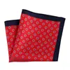 Fabricante Original Em Estoque Lenço de Seda Pequeno Quadrado para Pescoço 23cm Bolso de Terno Masculino Lenço de Seda Poliéster Homens de Negócios
