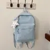 Nova mochila estilo ins japonês estilo faculdade para mulheres, design de céu estrelado estilo coreano, fresca e doce, fofa para meninas delicadas, mochila de viagem