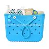 Amazon Explosions Bolsa de Praia Suprimento eva Bolsa com Furos Bolsa de Armazenamento Moderna Simples Moda Cesta de Compras