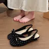 Versátiles Sandalias Nuevas 2026 Elegantes de Lunares para Verano, que Aumentan la Altura, con Correa Única, Punta Abierta, Suela Suave de Moda