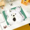 Cartoon bonito cão mouse pad tamanho pequeno computador tapete de mesa tapete de jogo antiderrapante borda bloqueio engrossado internet café e-sports tapete de mesa