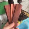 Sândalo Roxo Galho Azedo Africano Phoebe Madeira Maciça Tronco Embrião Marcador de Livro Embrião de Laca Semiacabado DIY Feito à Mão