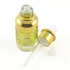 20Ml30Ml50Ml Orquídea D'água Orquídea Oliva Frasco de Vidro com Conta-gotas Frasco de Essência Frasco de Líquido Original Frasco de Recarga para Viagem