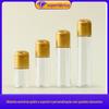 5/10/15/20ml emulsão flip-cap garrafa PET cosméticos transparentes sub-garrafa cúpula borboleta tampa pequena garrafa de amostra pequena