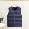Camiseta base con cuello ajustable y chaleco de plumón, Chaqueta casual holgada convertible, Popular en transmisiones en vivo