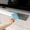 Campana extractora Algodón absorbente de aceite engrosado Base para depósito de aceite Caja de aceite Pegatina impermeable y a prueba de aceite para manchas de aceite en la cocina Película de papel absorbente de aceite para máquina de fumar