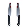 Cuchillo de Fruta Sangriento Transfronterizo Cuchillo de Cocina Accesorios para Disfraz de Halloween Drama Escénico Cuchillo Sangriento de Plástico Fiesta