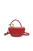 2026 Nova Moda Tendência Transfronteiriça Feminina Personalizada Casual Grande Capacidade Bolsa Concha Bolinhas Ombro Transversal para Mulheres