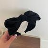 Color Morandi Francés INS Grande Grueso Gasa Lazo para el Cabello Diadema de Ala Ancha Pinza para el Cabello Accesorios para el Cabello