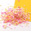Fatias de Estrela e Nuvem de Argila Macia Mista para DIY Manualidades Manicure Capa de Celular Acessórios com Areia Movediça para Copo d'Água
