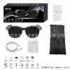 Nuevo modelo de comercio exterior WK105 gafas inteligentes con conversación de IA, cámara, toma de fotos, traducción en tiempo real, llamadas, resistente al agua y diseño elegante
