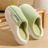 Zapatillas de Muebles de Interior de Otoño Invierno Transfronterizas Suministro Directo de Fábrica Ligeras Cómodas Deslizables Zapatillas Peludas