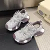 Zapatillas para niñas 2026 nuevas de primavera y otoño para niños, estilo 'dad shoes', transpirables, suela suave, deportivas casuales y elegantes para niños mayores