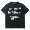 Moda de nicho para hombre transfronteriza marca de moda hip hop europeo y americano Kanye CPFM renacimiento estampado cuello redondo manga corta camiseta manga corta T-shi