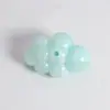 33x 22mm acrílico halo nube de estrellas de agujero pasante cuentas diy colgante de coche llavero accesorio de joyería bolsa