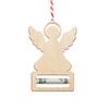 2024 Nova Decoração de Natal Enfeites Pendurados Pequeno Pingente de Natal Madeira Pendurado Criativo Festa Decoração de Dinheiro de Natal Presente