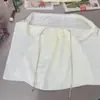 Bolsa de Satín Off-White Bolsa para el Polvo Bolsa de Almacenamiento con Cordón Ropa Interior Ropa Gruesa Colcha Secador de Pelo
