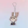 Zootopia Nick Zorro Judy Coneja Perezoso Oveja Acrílico Mochila de Alta Calidad Colgante Lindo Regalo Mercancía