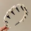 Tiara de alta coroa fresca e delicada estilo coreano, beleza requintada, novo estilo 2026, tiara especial para lavar o rosto, acessório de cabelo, presilha de cabelo.