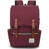 Comercio Exterior Nueva Mochila para Computadora de Gran Capacidad Bolsa de Lona para Viaje al Aire Libre Mochila Personalizada de Moda Retro para Hombres y Mujeres
