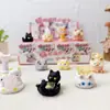 Comércio Exterior Charm de Raposa de Nove Caudas Aveludado Caixa Surpresa Figura Decoração de Mesa Tendência Boneca de Resina Atacado