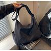 Nova Bolsa Tote Transversal de Nylon, Bolsa de Ombro Versátil de Grande Capacidade, Bolsa Leve de Grande Capacidade para Sob o Braço, Tendência para Mulheres