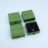 En stock Venta al por mayor Lote Pequeño Explosiones Cajón Papel Duro Caja Vacía Collar Aretes Anillo Regalo Caja de Embalaje de Joyería
