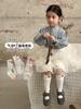 Calcetines para Niños Máquina Todo en Uno Sin Costuras Bordado 2025 Otoño e Invierno Nuevos Calcetines Rayados de Gato para Niños y Niñas Calcetines de Moda Envío Gratis