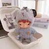 Solo ropa de muñeca: Colgante de muñeca de peluche de vinilo de la serie Hirono Road Log, conjunto de ropa para muñeca Hirono, abrigo, sombrero