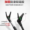 Aço inoxidável Pesca Rod Bracket Preto King Kong Three-in-One Fortaleza Rod Rod Hand Rod Rod Rod Ground Insertion Platform Suprimentos de Equipamentos de Pesca
