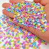 50g argila macia amor estrela floco de neve adesivo para unha decoração de capa de celular handmade diy preenchimento fino