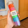 Anillo para Toalla Infantil, Bandas para el Cabello en Colores Dulces que No Dañan el Cabello, Accesorios para el Cabello de Niñas, Cuerdas para el Cabello, Estilo Coreano