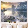 Nueva oferta de AliExpress: Tapiz de nieve 3D para colgar en la pared, tapiz decorativo para pared, tapiz para colgar en la pared