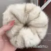Goma para el pelo peluda para mujer 2025 Nuevo de alta gama esponjosa Cuerda de pelo de felpa Accesorio para el pelo Otoño Invierno
