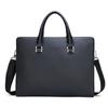Maleta de negócios de grande capacidade Nova bolsa de negócios masculina moda casual cor sólida ombro crossbody bolsa