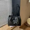 Bolsa Tote para o Trabalho Feminina 2026 Nova Moda Popular Outono Luxo Leve Retrô Bolsa de Ombro Bolsa Saco de Grande Capacidade