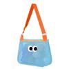 Bolsa de Praia Personalizada Transfronteiriça Nova para Armazenamento de Olhos Bolsa de Armazenamento de Brinquedos Infantil Bolsa de Malha Vazada para Coleção de Conchas